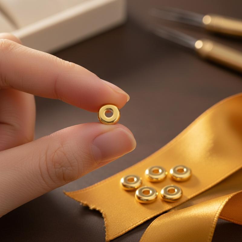 Jewelry Making Tools And Supplies - 50Pcs 골드 도금 황동 플랫 스페이서