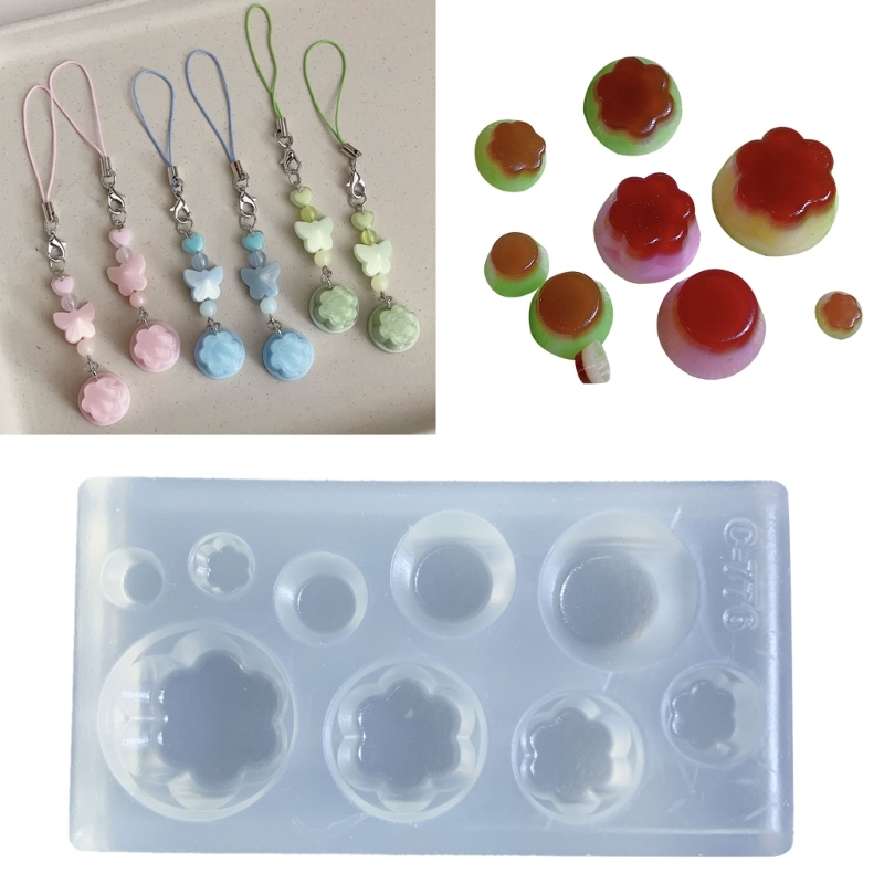 Jewelry Making Tools And Supplies - 귀여운 푸딩 모양의 실리콘 몰드, 수제