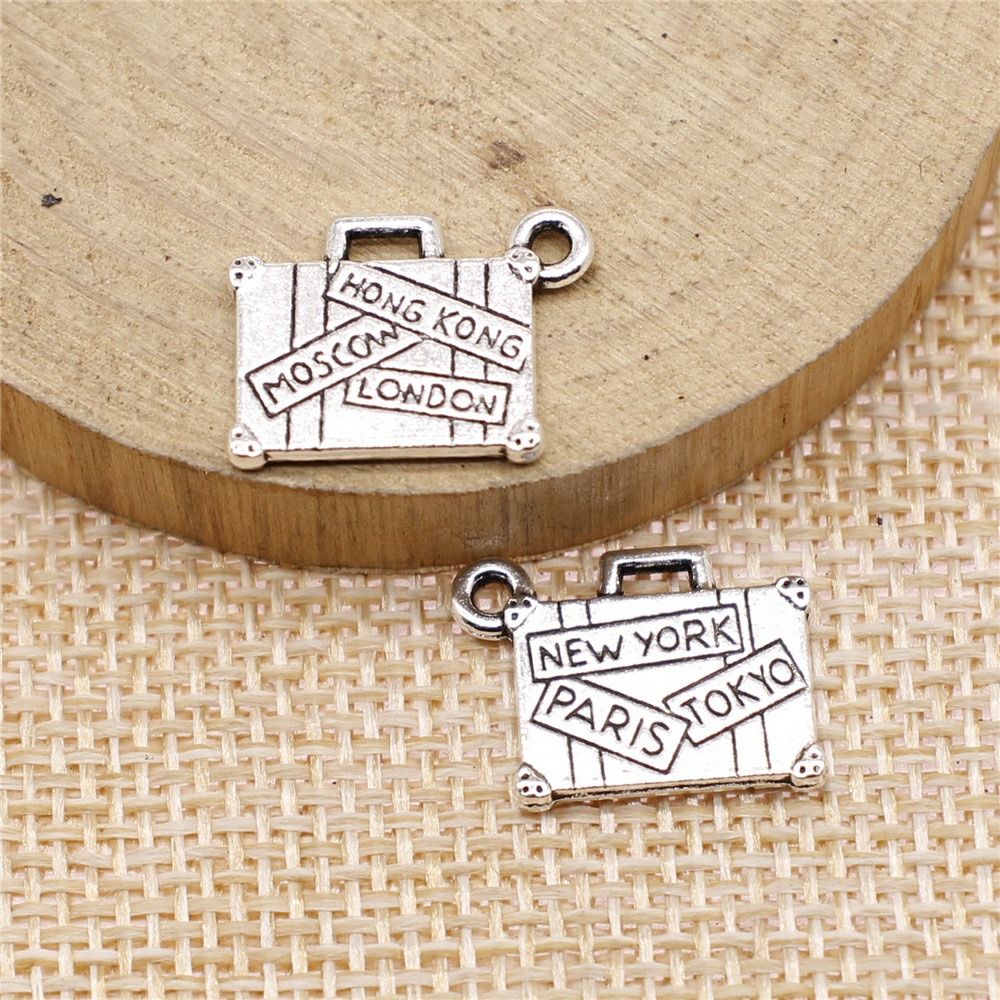 10Pcs/Lot13 * 17mm 금속 가방 매력 Ne - Jewelry Making Tokyo 리뷰 및 가격