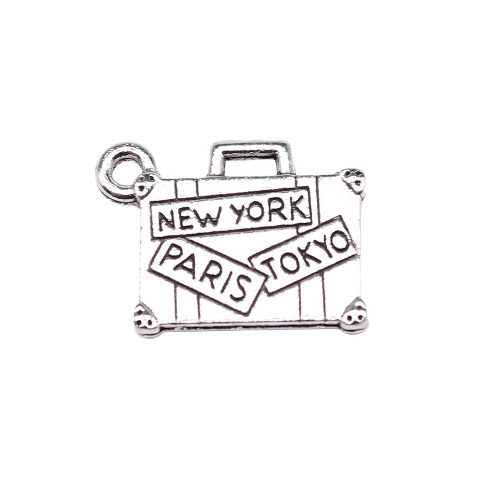 10Pcs/Lot13 * 17mm 금속 가방 매력 Ne - Jewelry Making Tokyo 리뷰 및 가격