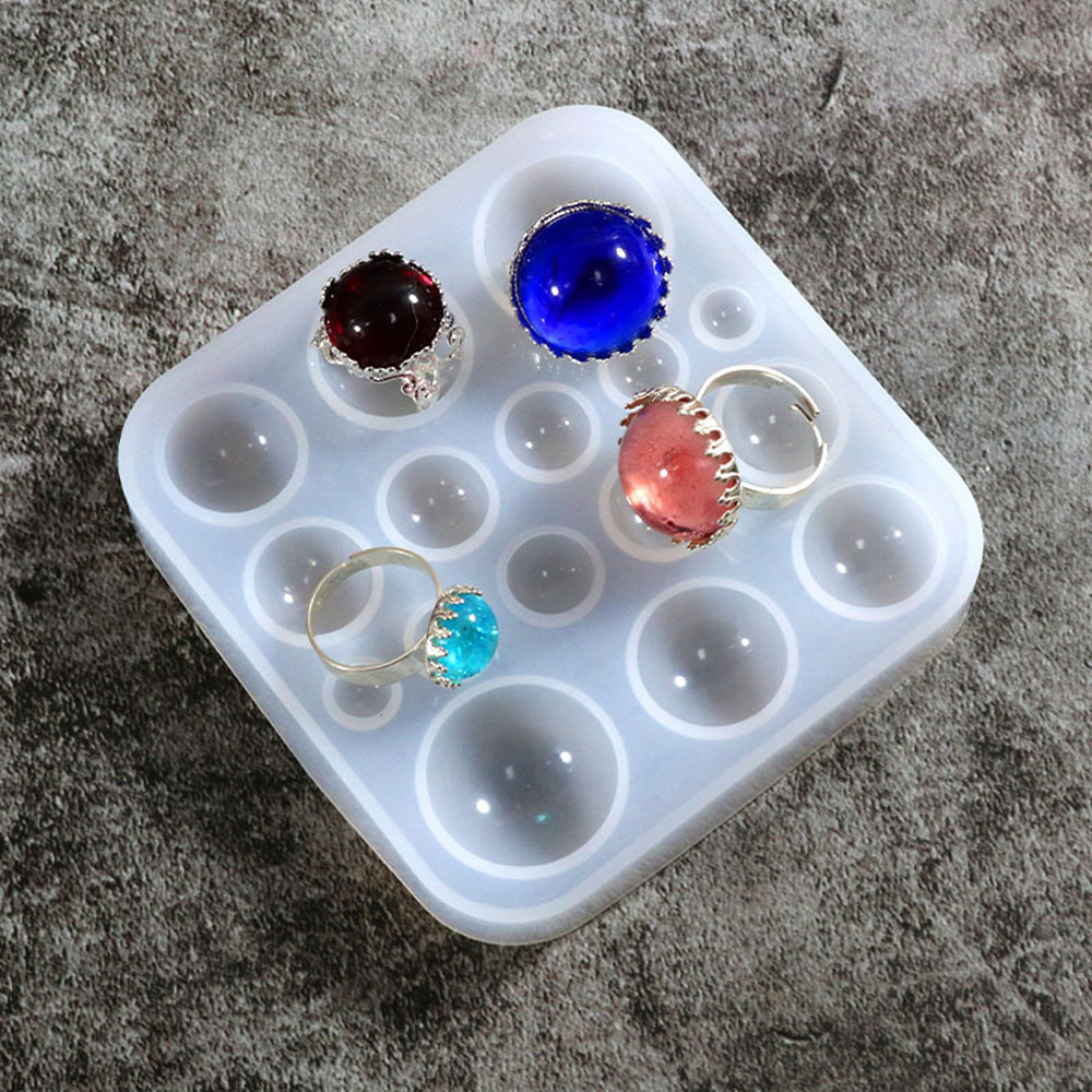 라운드 카보숑 펜던트 에폭시 송진 실리콘 몰드, 쥬얼리 - Jewelry Making Tools And Supplies 리뷰 및 가격