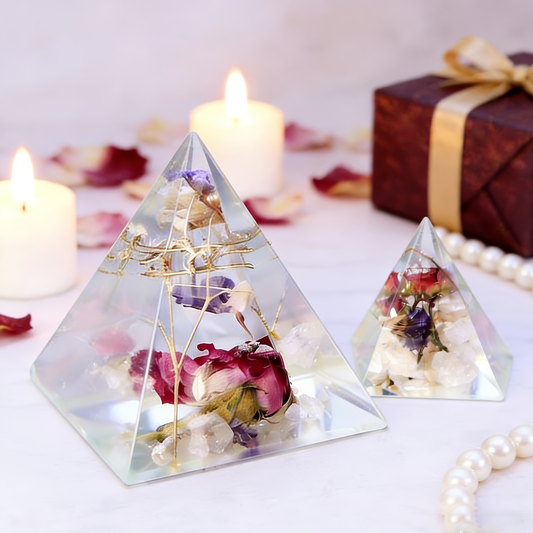 5개 - 다양한 크기의 피라미드 수지 몰드, DIY 수 - Resin Mold Jewelry 리뷰 및 가격