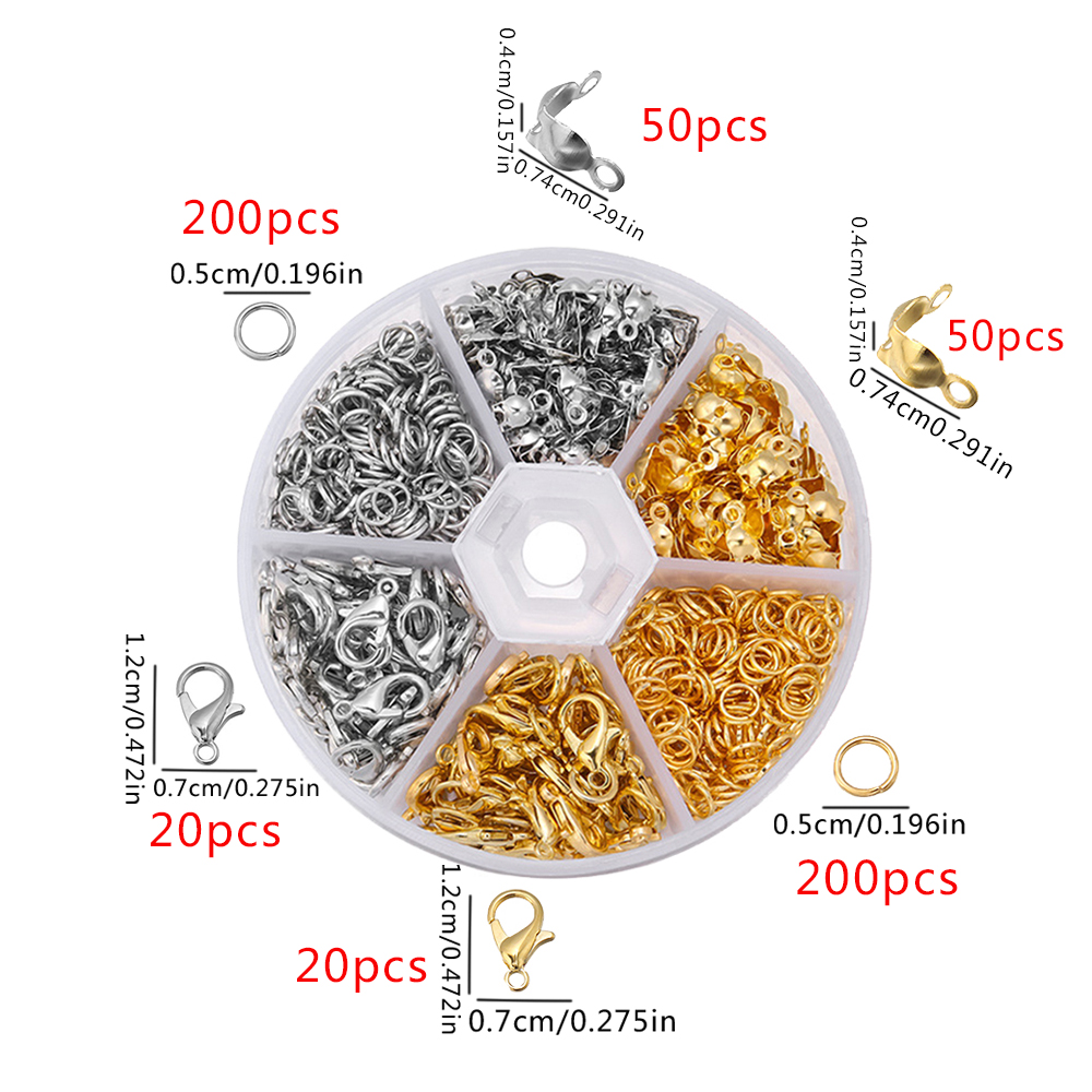 540개 스테인리스 스틸 랍스터 클립 비즈 패스너 쥬얼 - Jewelry Making Materials Wholesale 리뷰 및 가격