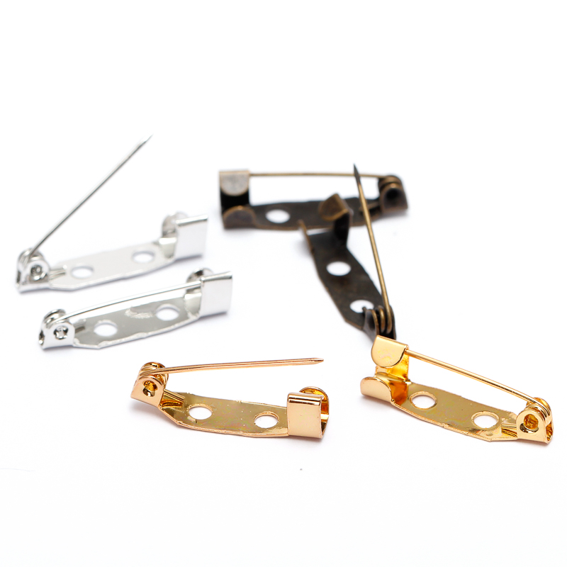 브로치 클립 핀 안전 설정 빈 베이스 DIY 이름 태그 - Jewelry Making Tools Names 리뷰 및 가격