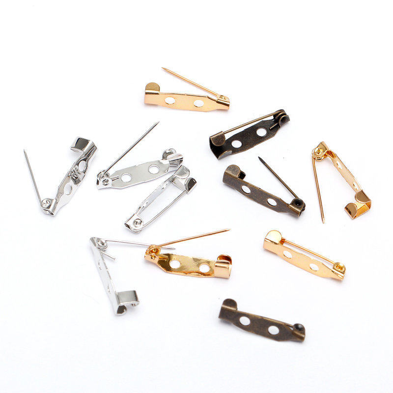 브로치 클립 핀 안전 설정 빈 베이스 DIY 이름 태그 - Jewelry Making Tools Names 리뷰 및 가격