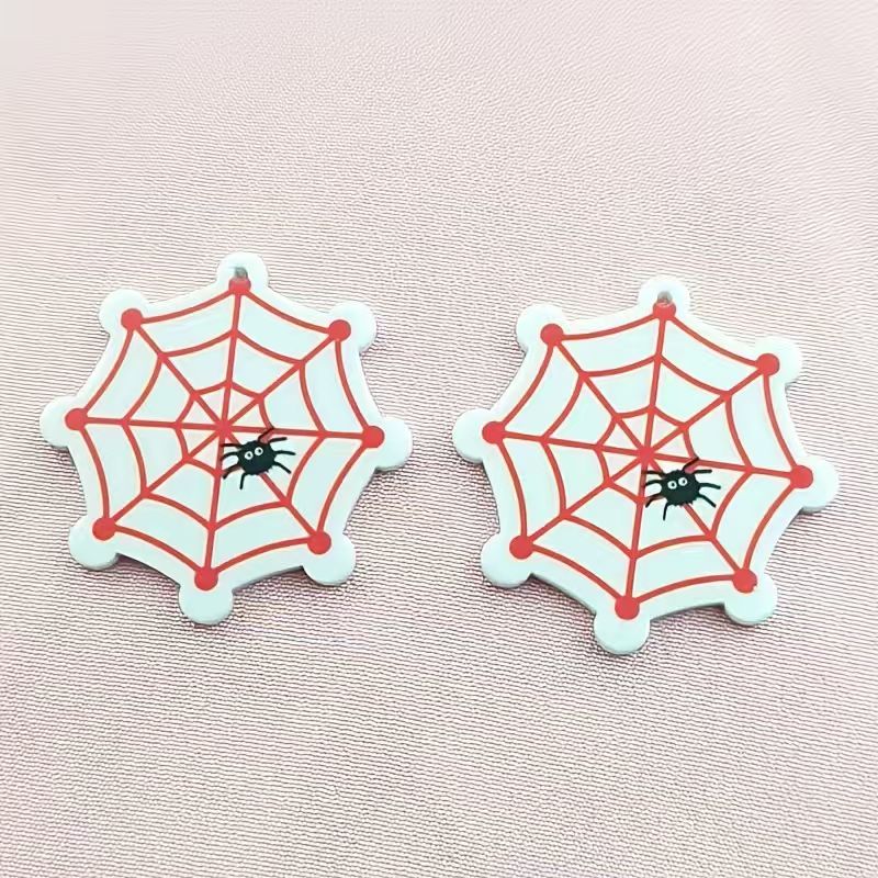 10pcs 아크릴 할로윈 거미 펜던트, DIY 쥬얼리  - Jewelry Making Pendants 리뷰 및 가격