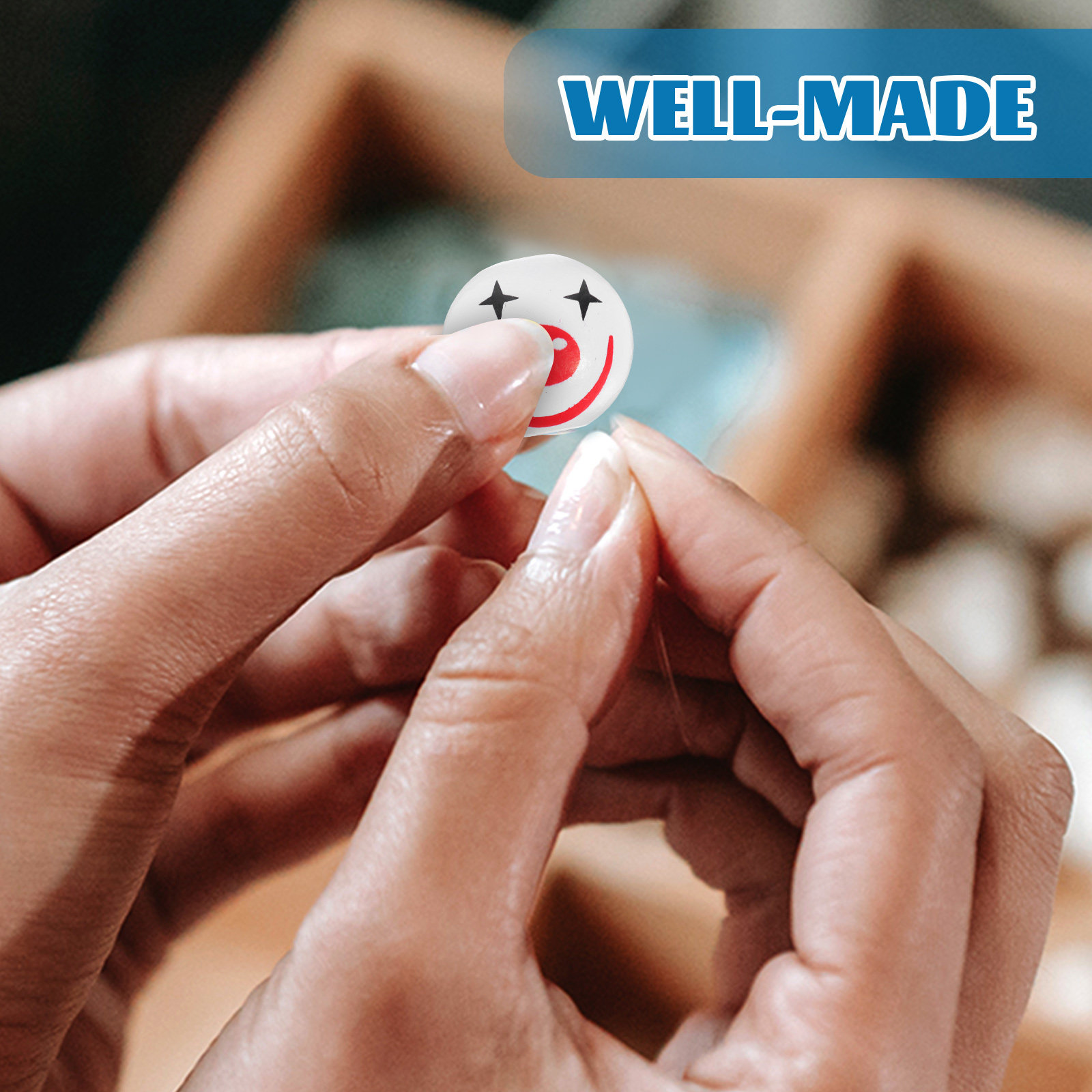 10Pcs 작은 나무 구슬 20Mm 광대 디자인 어린이 - Jewelry Making Classes 리뷰 및 가격