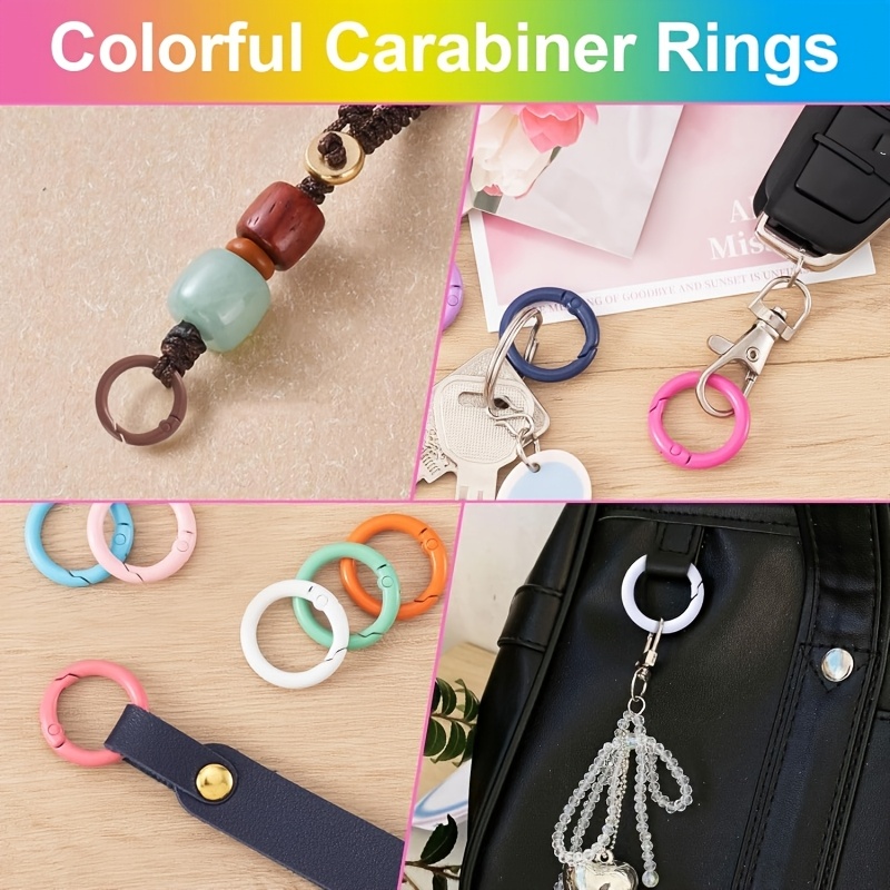 100개 다채로운 25mm 원형 스프링 O링, 쥬얼리  - Jewelry Making Materials Wholesale 리뷰 및 가격