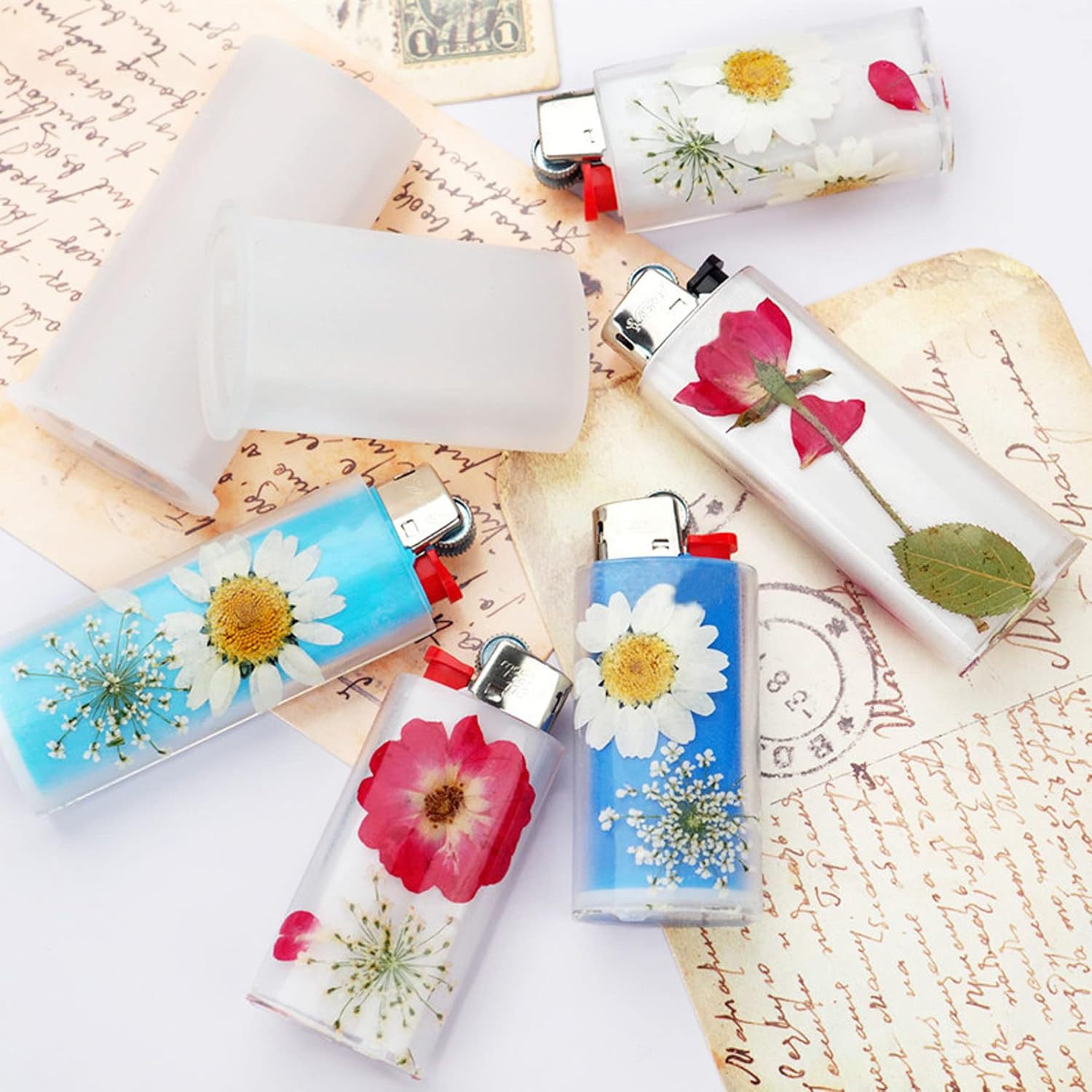 DIY 라이터 케이스 커버 실리콘 수지 몰드 라이터 보 - Resin Mold Jewelry 리뷰 및 가격
