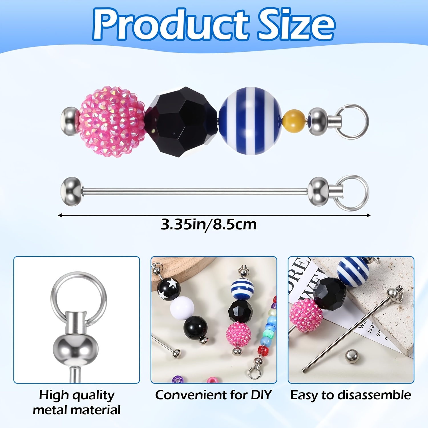 실용적인 도매 키체인 제작 용품 절묘한 빈 비딩 바 D - Jewelry Making Materials Wholesale 리뷰 및 가격