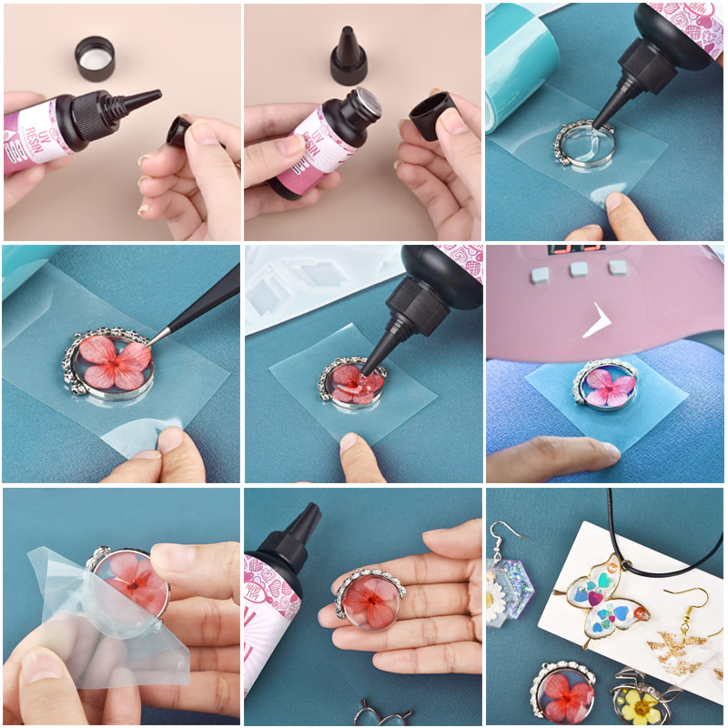 UV 수지 접착제 투명 에폭시 수지 UV 접착제 자외선 - Jewelry Making Tools And Supplies 리뷰 및 가격