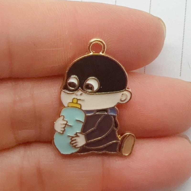 10개 합금 드립 오일 만화 펜던트, DIY 쥬얼리 제 - Jewelry Making Pendants 리뷰 및 가격