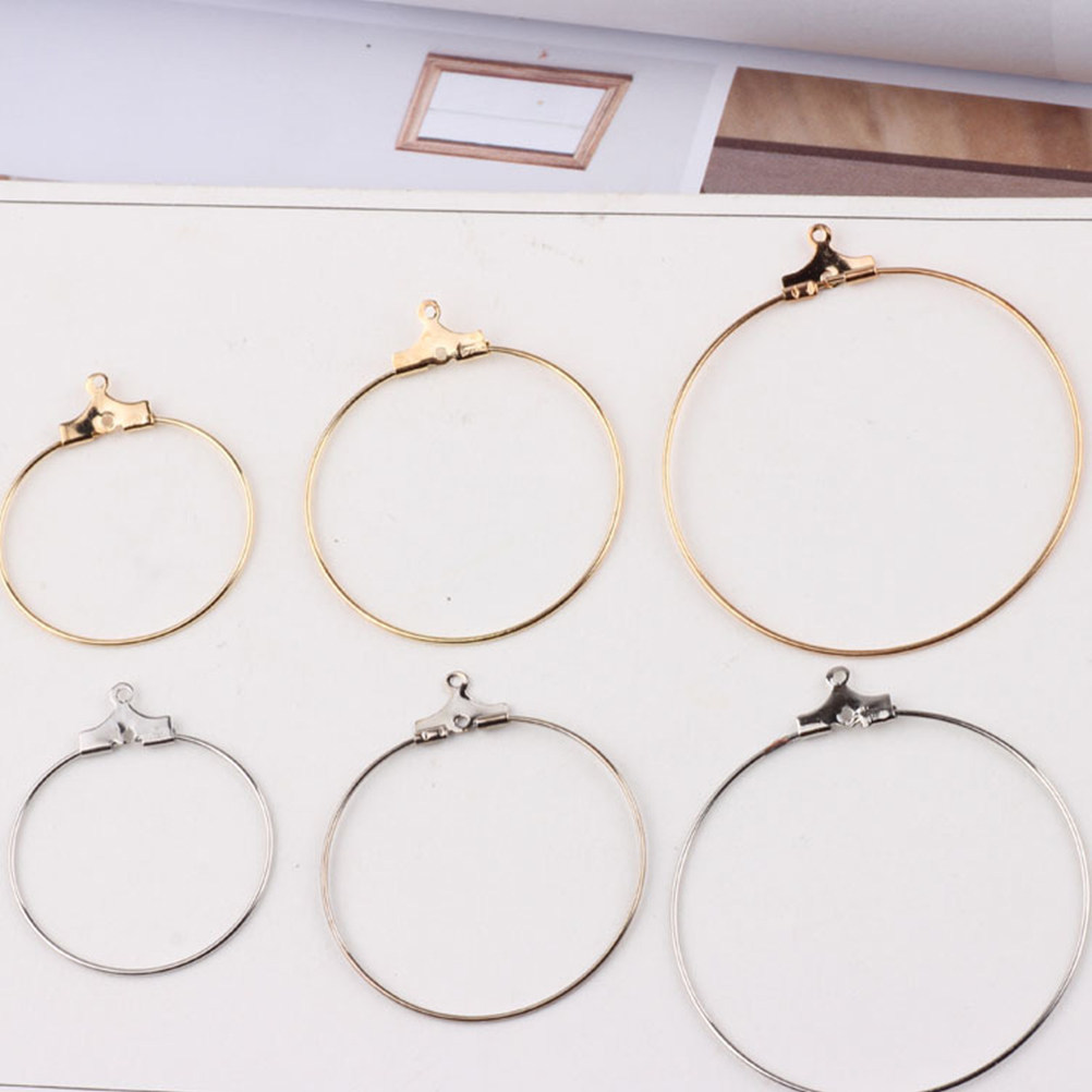20개 구리 귀걸이 링 DIY 쥬얼리 제작 용품 여성  - Jewelry Making Classes 리뷰 및 가격
