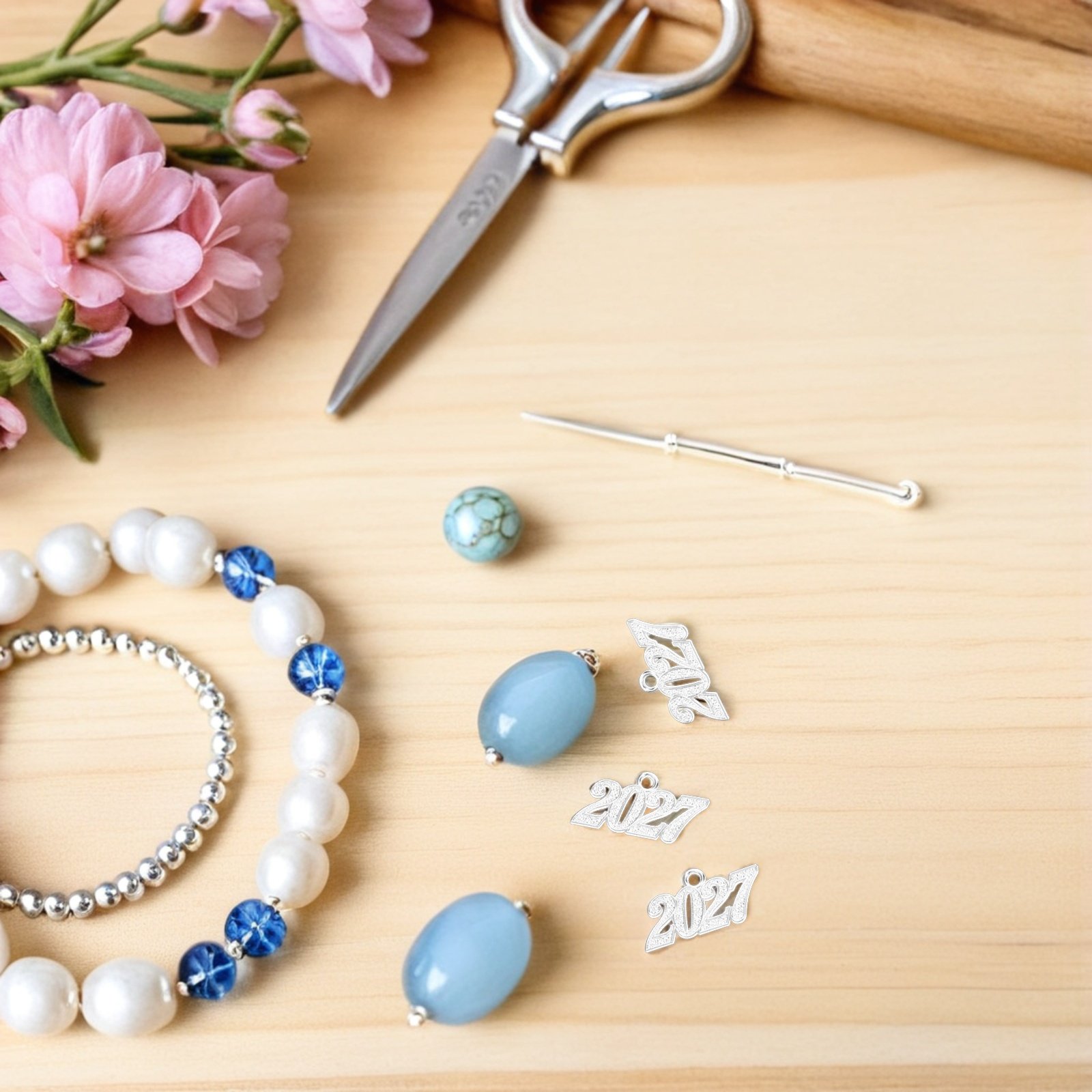50개 2027년 졸업 모자 태슬 펜던트 2027년 졸 - Jewelry Making Classes 리뷰 및 가격