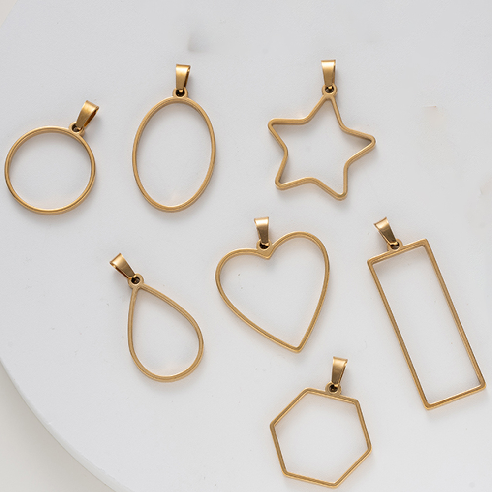 5개 스테인리스 스틸 오픈 백 레진 몰드 펜던트 블랭크 - Resin Mold Jewelry 리뷰 및 가격