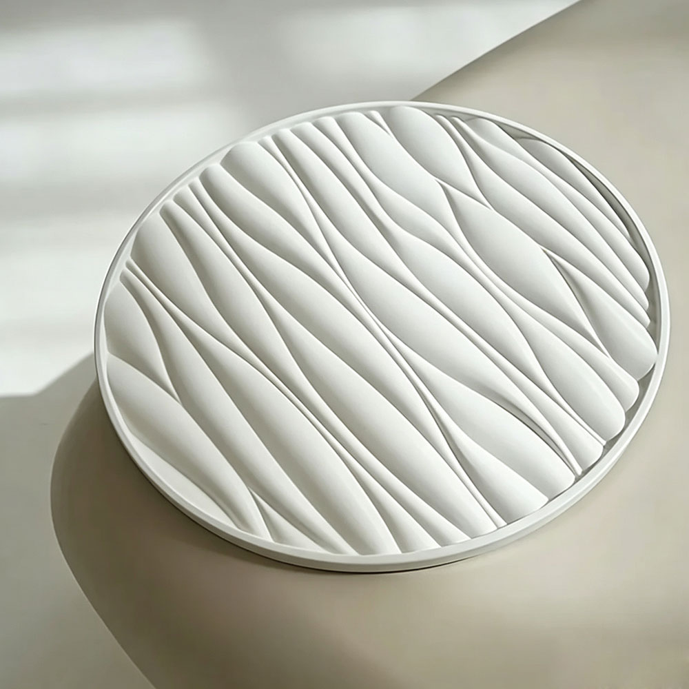 대형 원형 트레이 실리콘 몰드 웨이브 시멘트 석고 트레 - Resin Mold Jewelry 리뷰 및 가격