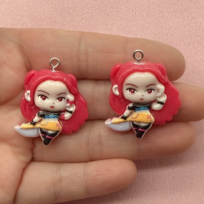 10개 레진 만화 펜던트, DIY 쥬얼리 제작 귀걸이, - Jewelry Making Pendants 리뷰 및 가격