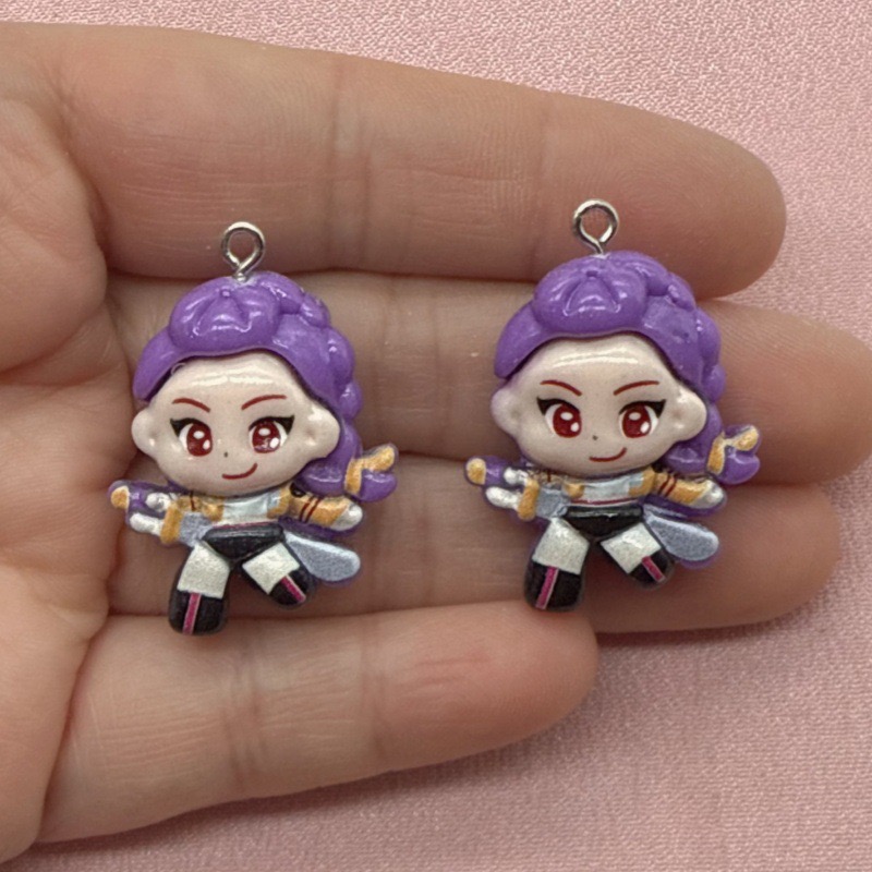 10개 레진 만화 펜던트, DIY 쥬얼리 제작 귀걸이, - Jewelry Making Pendants 리뷰 및 가격