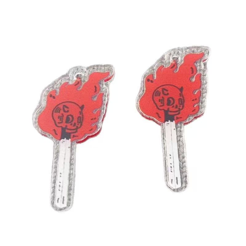 10개 아크릴 해골 펜던트, DIY 쥬얼리 제작 귀걸이 - Jewelry Making Pendants 리뷰 및 가격