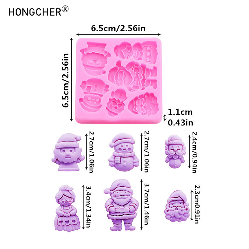 크리스마스 시리즈 종소리 크리스마스 트리 눈사람 스노우 - Resin Mold Jewelry 리뷰 및 가격