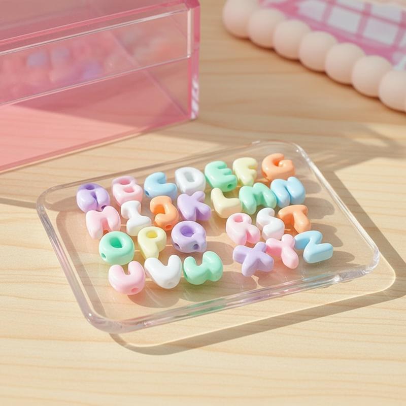 레진 알파벳 레터 참 26개 귀여운 파스텔 버블 디자인 - Jewelry Making Classes 리뷰 및 가격