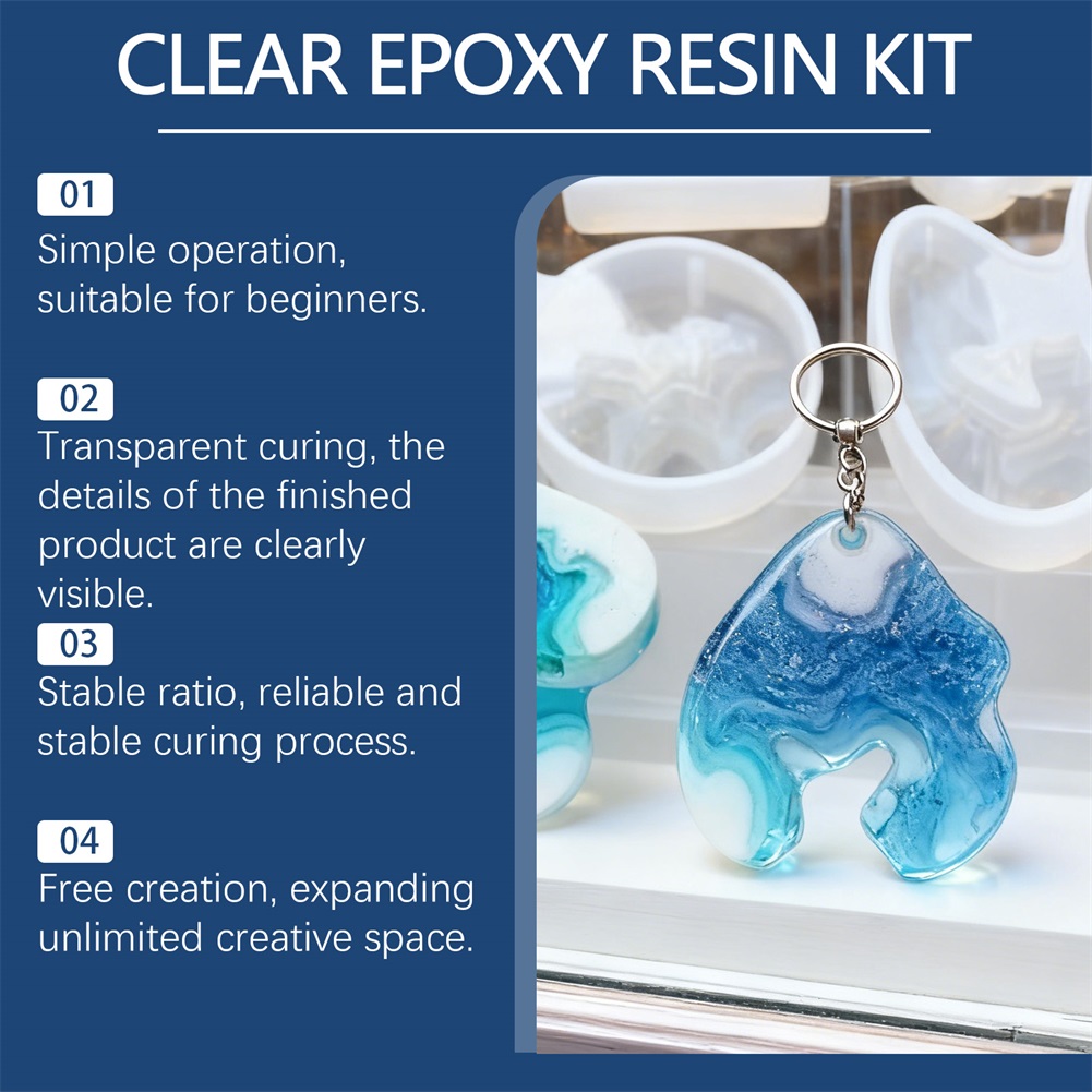 DIY 크리스탈 투명 에폭시 레진 1:1 혼합 비율 캐 - Resin Mold Jewelry 리뷰 및 가격