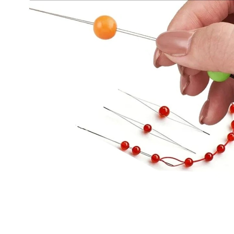1-10개 비즈 바늘, 시드 비즈 바늘, 큰 눈 DIY - Jewelry Making Tools And Supplies 리뷰 및 가격