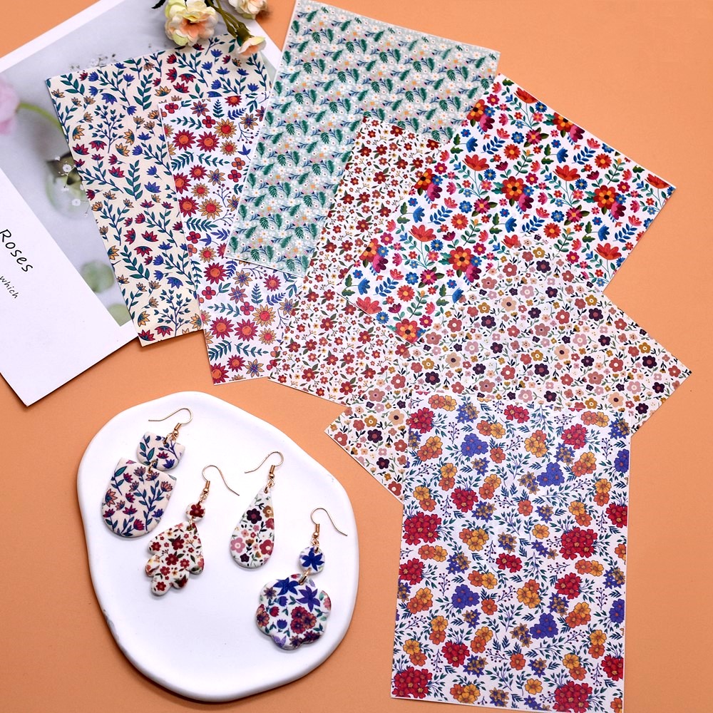 SNASAN DIY 호화로운 꽃 수채화 전송 용지 부드 - Jewelry Making Tools And Supplies 리뷰 및 가격