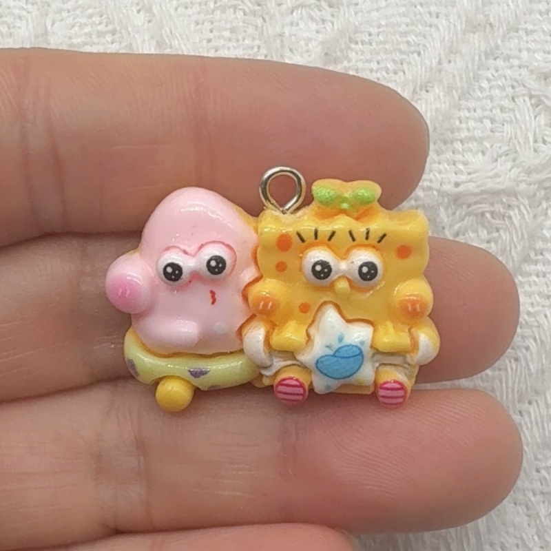 10개 만화 캐릭터 레진 펜던트, DIY 쥬얼리 제작  - Jewelry Making Pendants 리뷰 및 가격