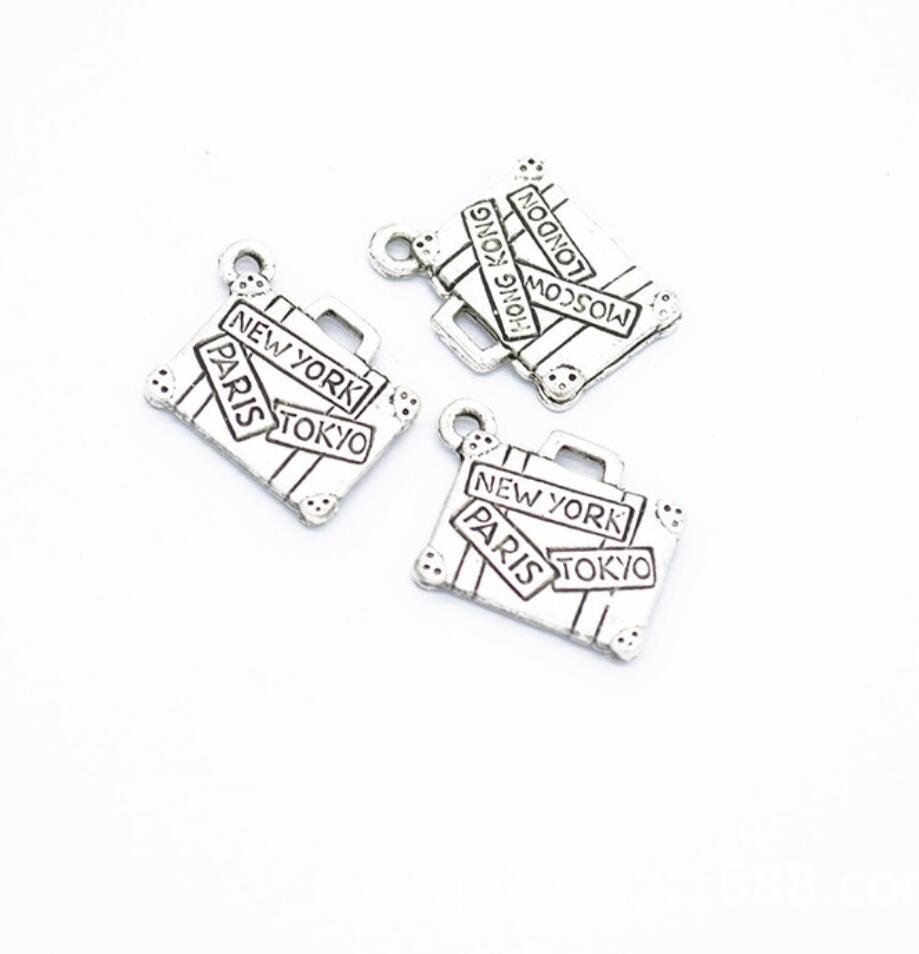 150pcs 참 여행 가방 뉴욕 파리 도쿄 17x13m - Jewelry Making Tokyo 리뷰 및 가격