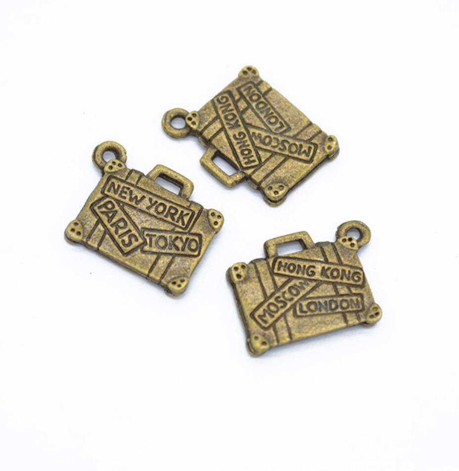150pcs 참 여행 가방 뉴욕 파리 도쿄 17x13m - Jewelry Making Tokyo 리뷰 및 가격