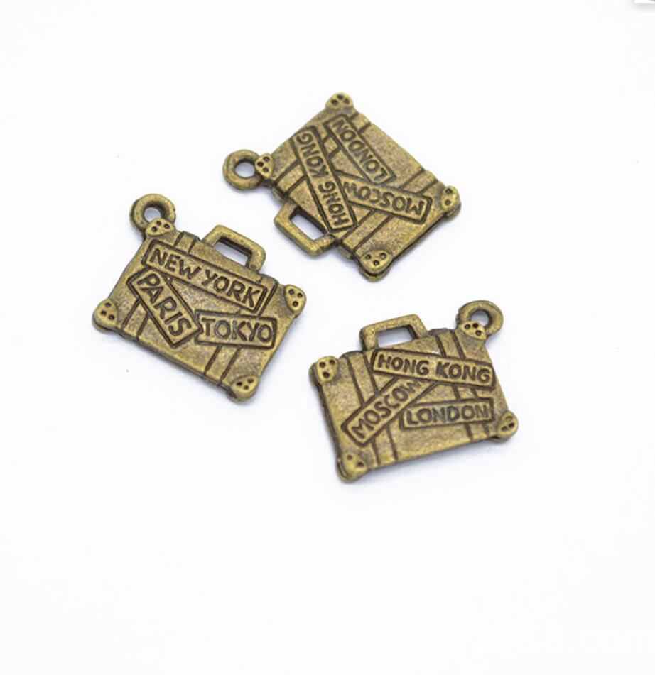 150pcs 참 여행 가방 뉴욕 파리 도쿄 17x13m - Jewelry Making Tokyo 리뷰 및 가격