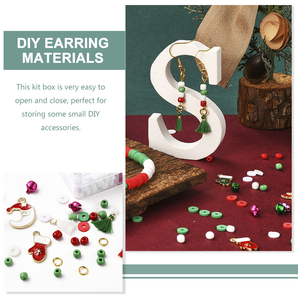 1세트 부드러운 점토 구슬 쥬얼리 만들기 키트 크리스마 - Jewelry Making In Clay 리뷰 및 가격
