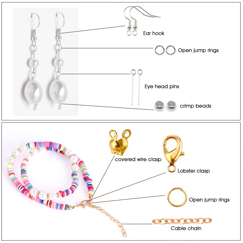 1420개 1박스 쥬얼리 부자재 세트 귀걸이 만들기 키 - Jewelry Making Tools And Supplies 리뷰 및 가격