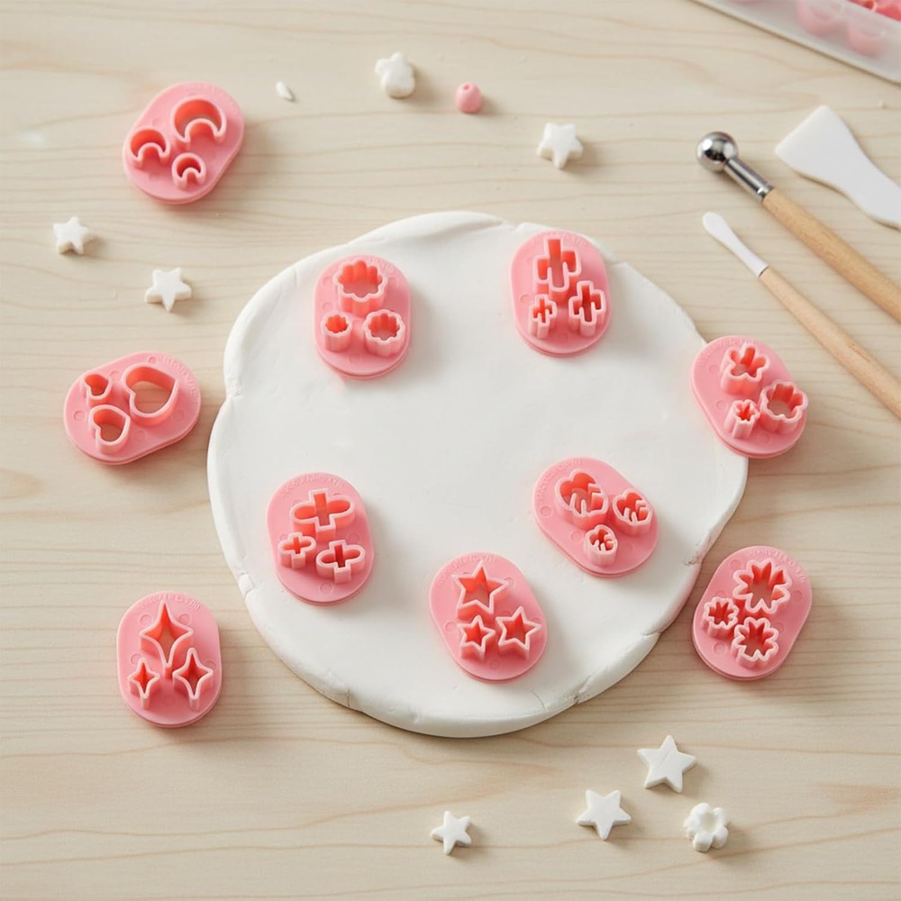 10개 폴리머 클레이 커터, 꽃잎 귀걸이 만들기, 10 - Jewelry Making In Clay 리뷰 및 가격